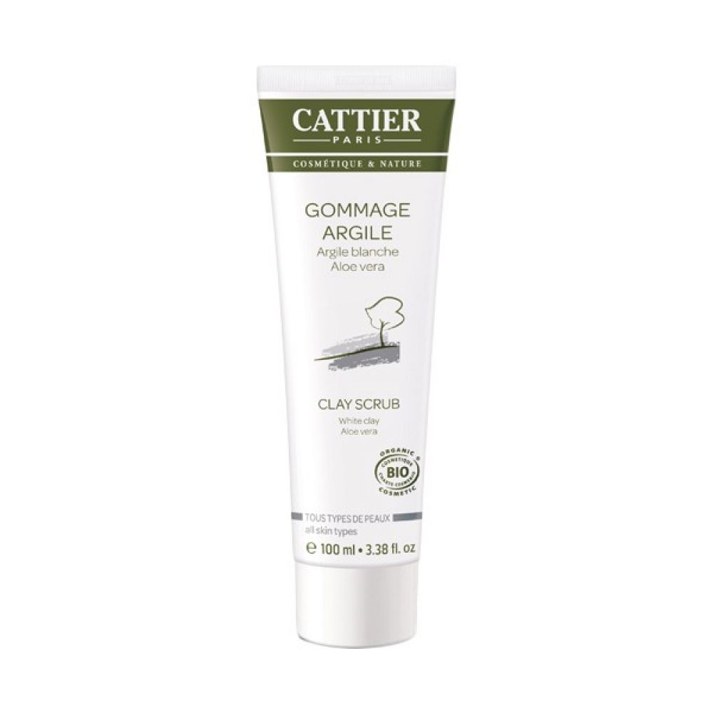 Cattier - Gommage argile blanche - 100 ml
