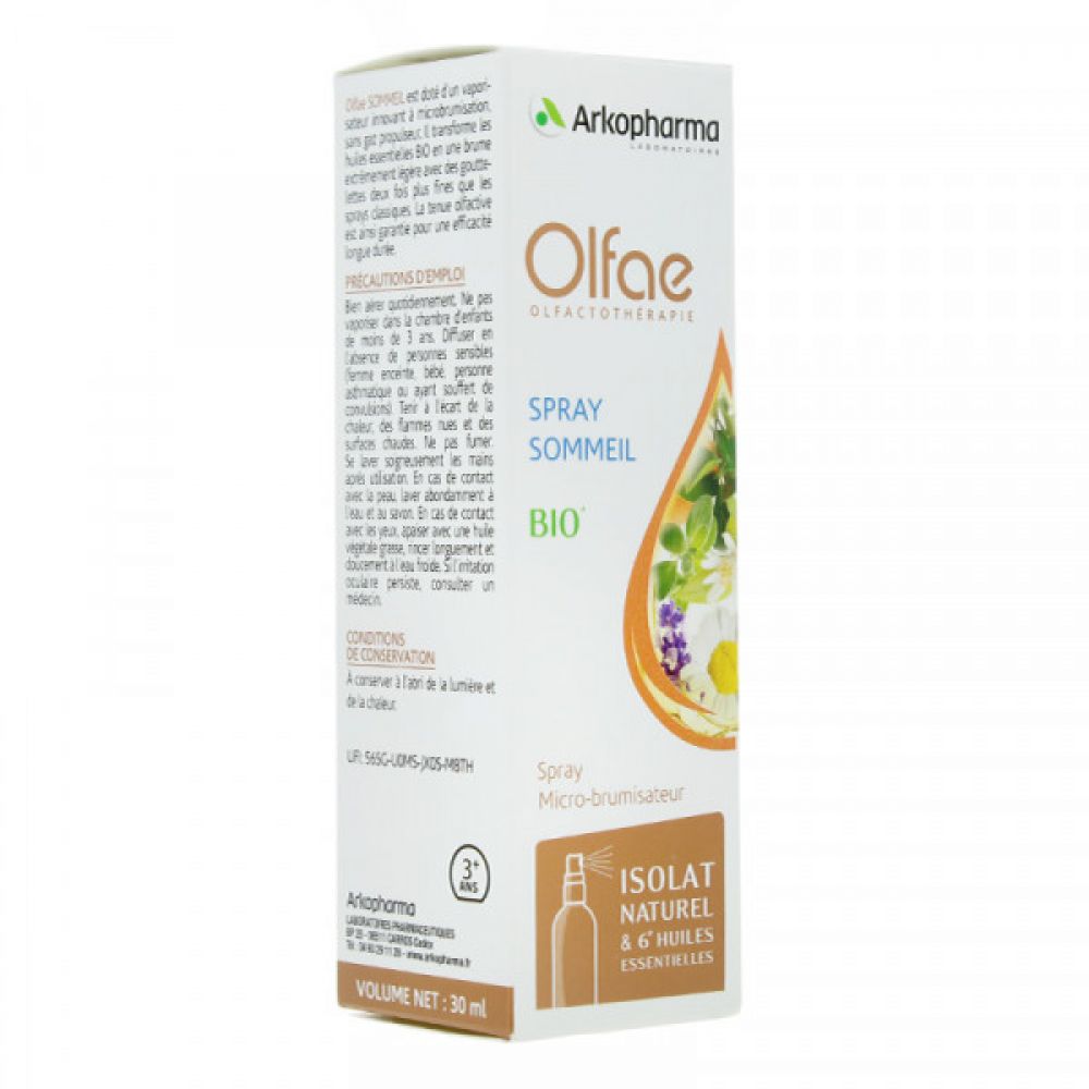 Arkopharma - Olfae spray sommeil - 30 ml