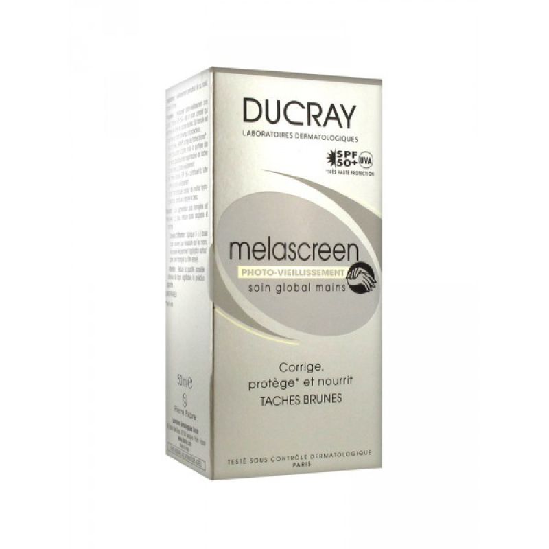Ducray - Melascreen soin global mains photo-vieillissement SPF50+ - 50ml