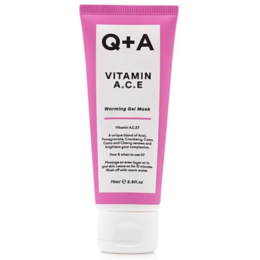 Q + A - Vitamine A.C.E Masque gel chauffant - 75ml