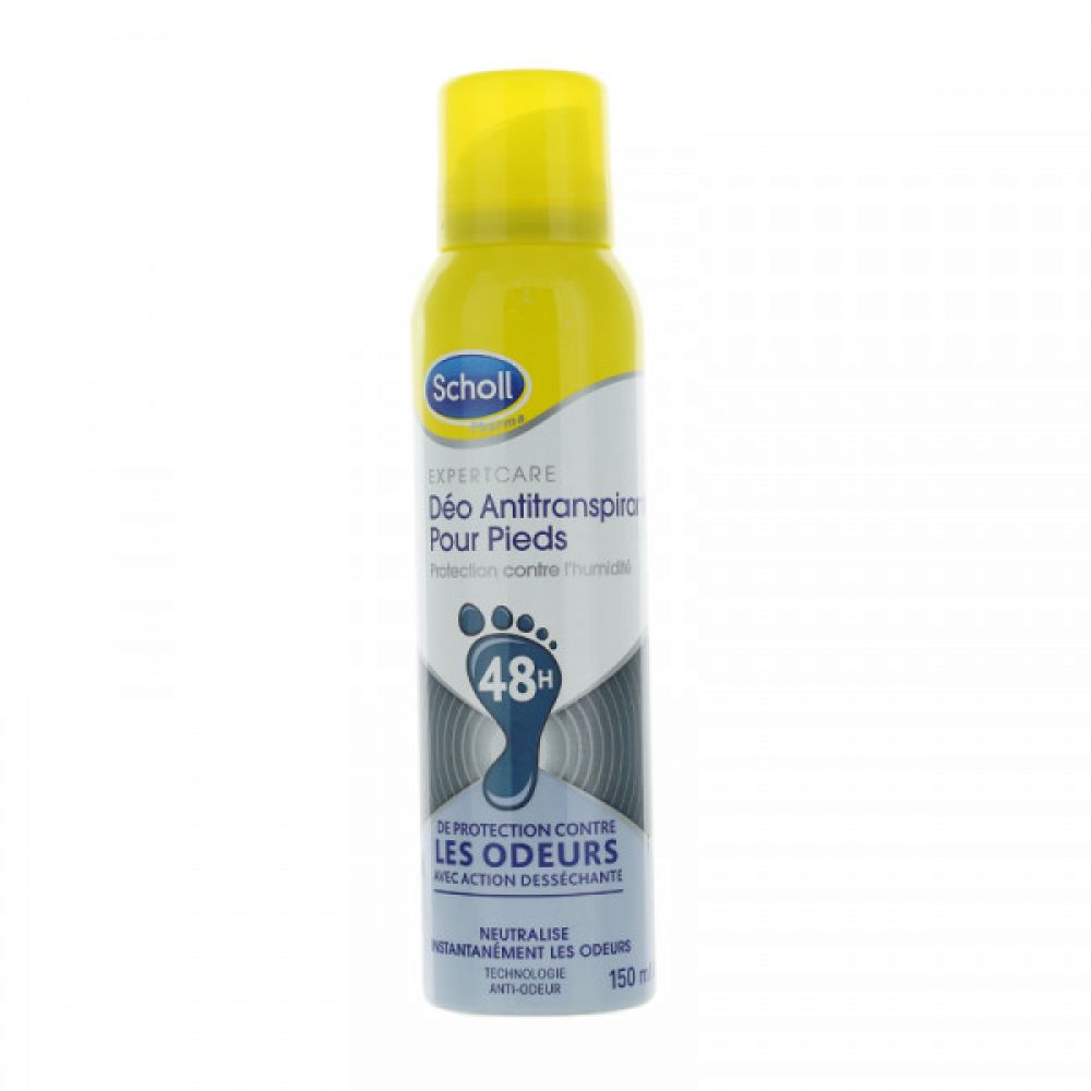 Scholl - Déo anti-transpirant pour pieds - 150 ml