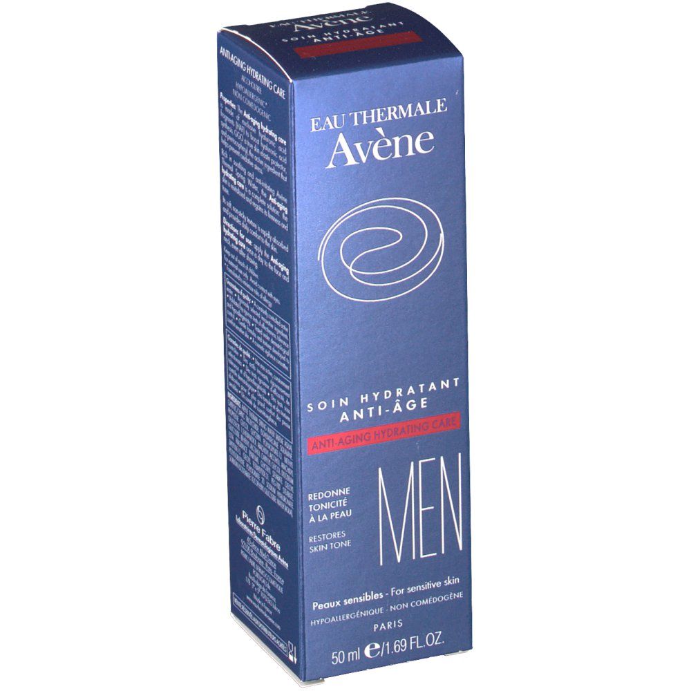 Avene - Men soin hydratant anti-âge peaux sensibles - 50ml