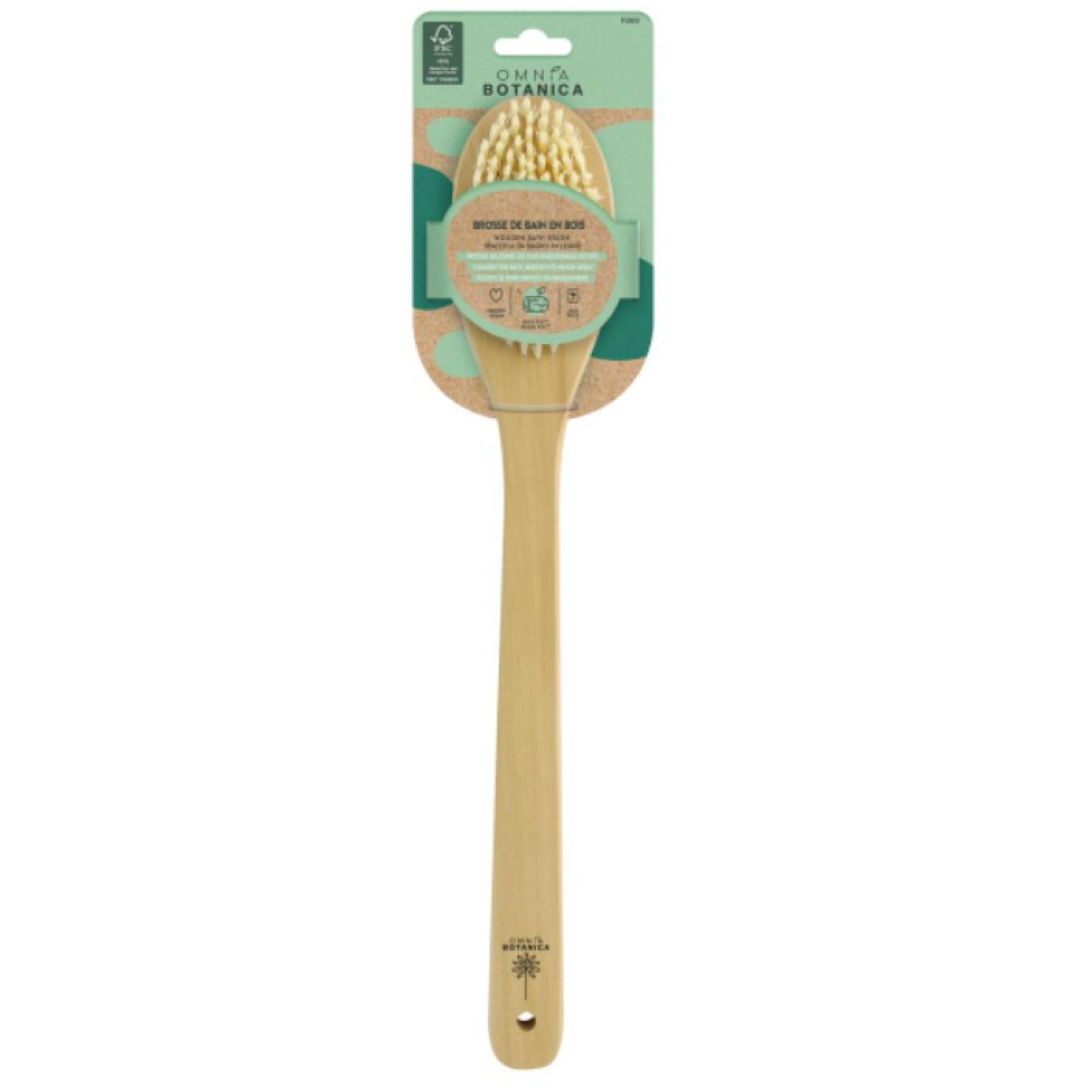 Omnia Botanica - Brosse de bain en bois