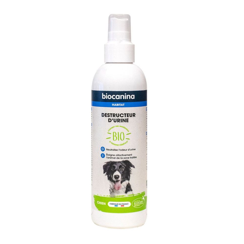 Biocanina - Spray destructeur d'urine bio chien - 240ml