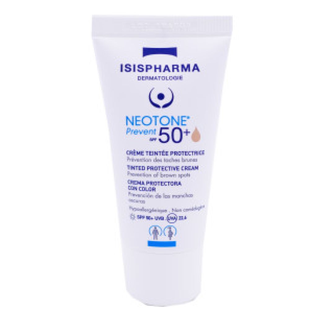 Isispharma - NEOTONE Prevent SPF50+ Crème teintée protectrice  - 30ml
