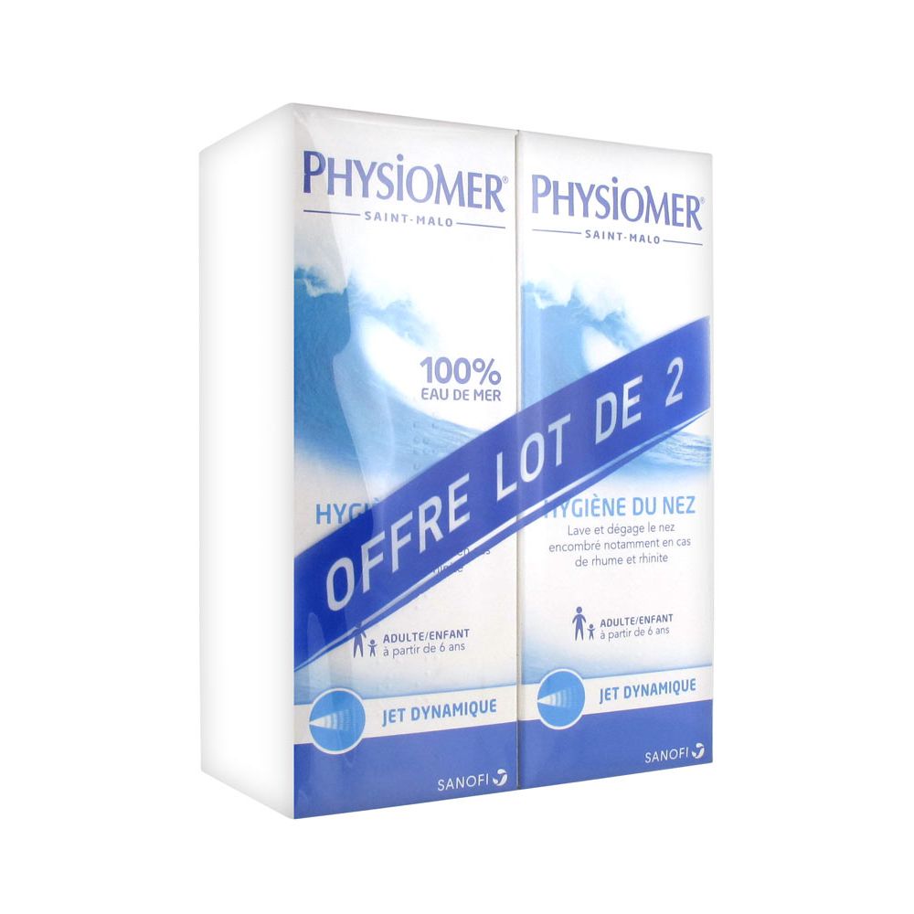 Physiomer - Hygiène du nez - 2 x 135 ml