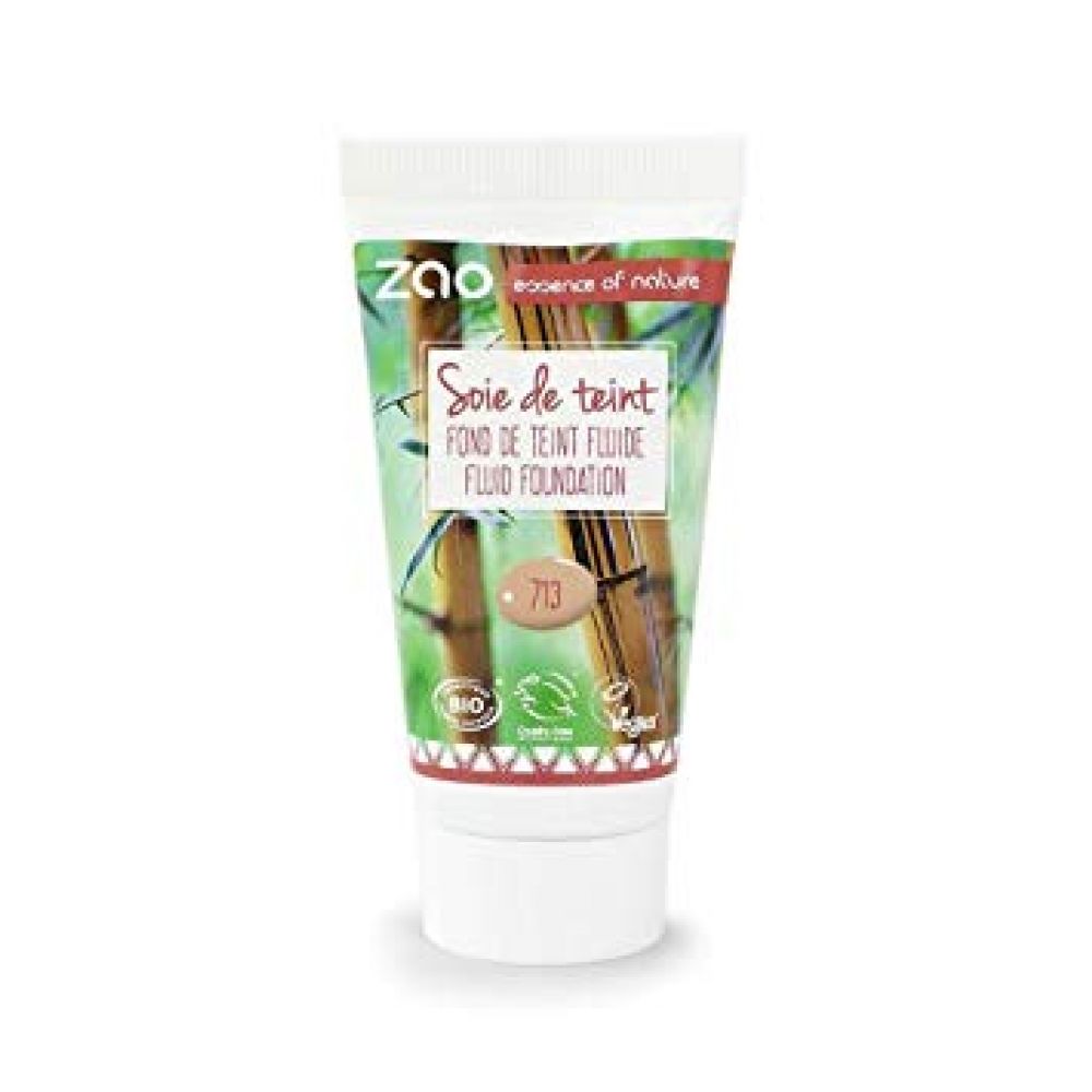 Zao - Recharge soie de teint beige clair N°713 - 30 ml