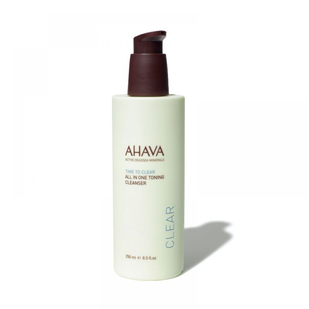Ahava - Time to clear démaquillant tonique 3 en 1 - 250 ml