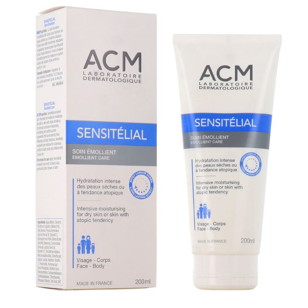 ACM - Sensitélial soin émollient - 200ml
