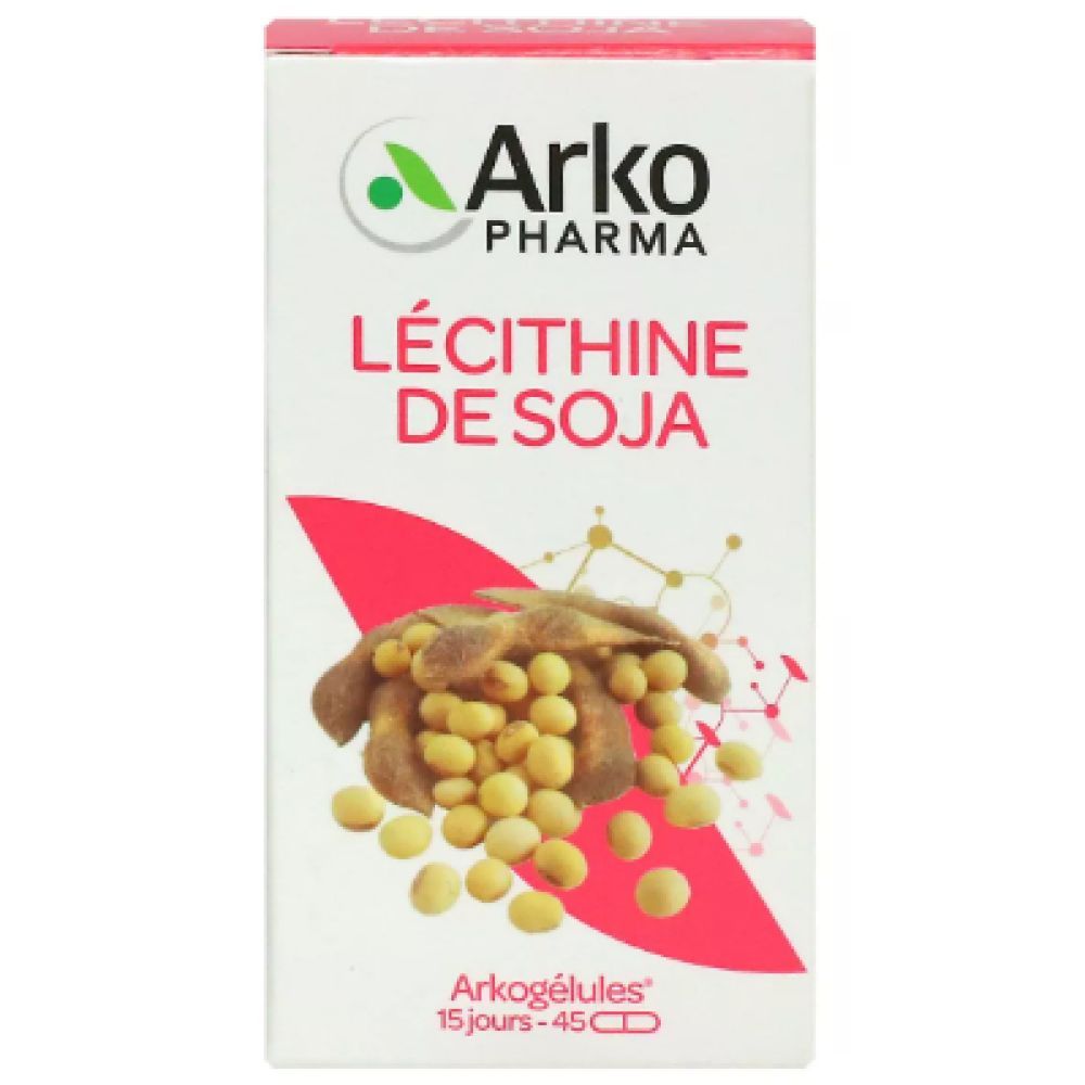 Arkopharma - Lecithine Soja Bio - 45 gélules