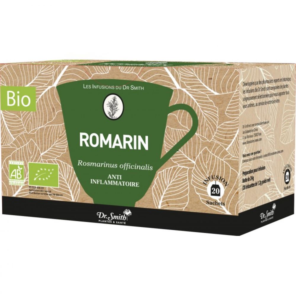 Dr Smith - Infusion Romarin - 20 sachets