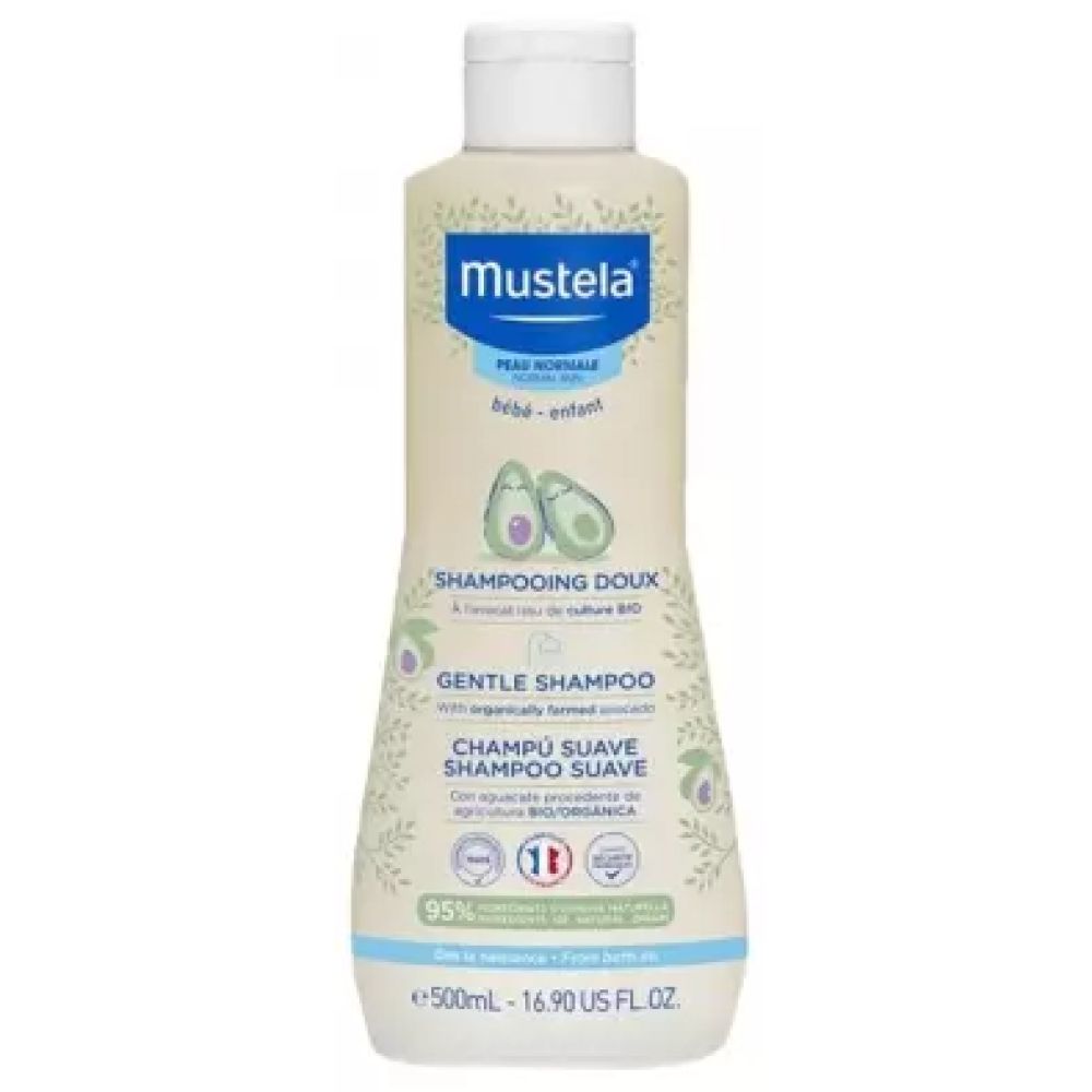 Mustela - Bébé Shampooing Doux Avocat - 500mL