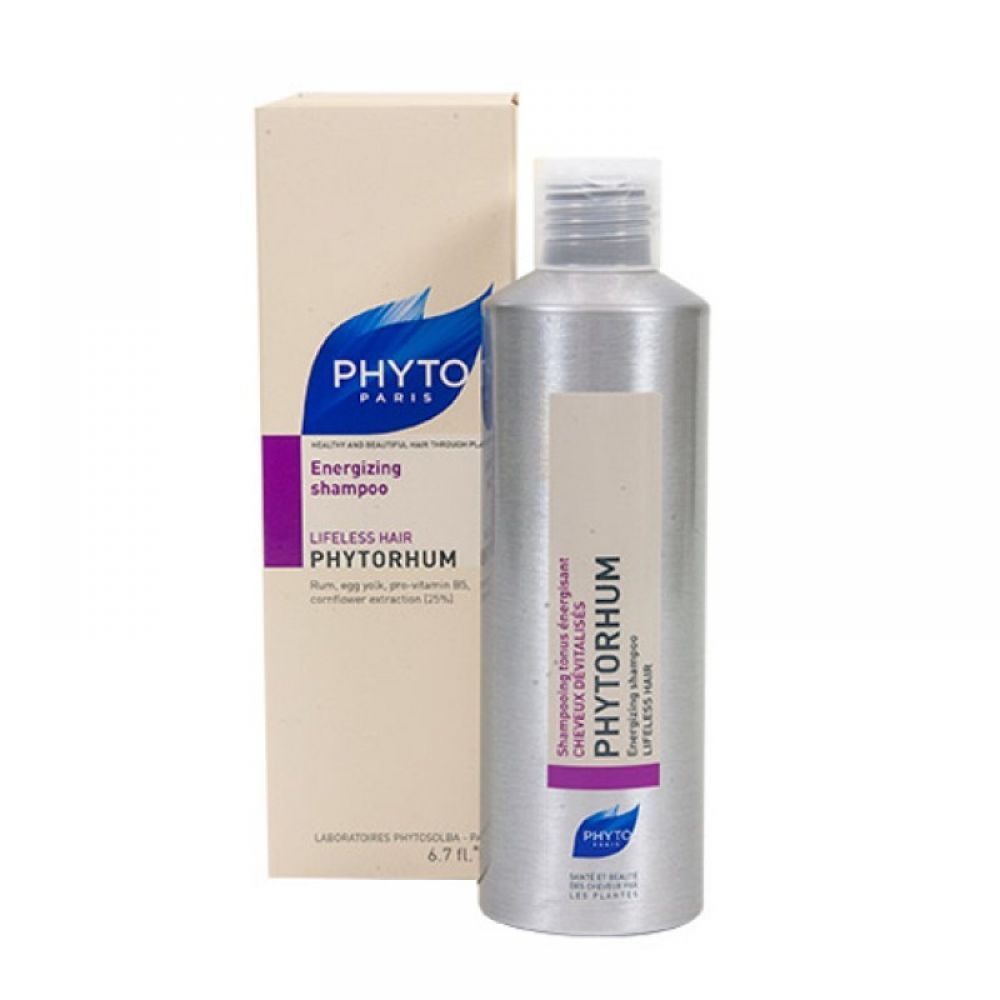 Phyto - Shampooing tonus énergisant - Phytorhum - 200ml