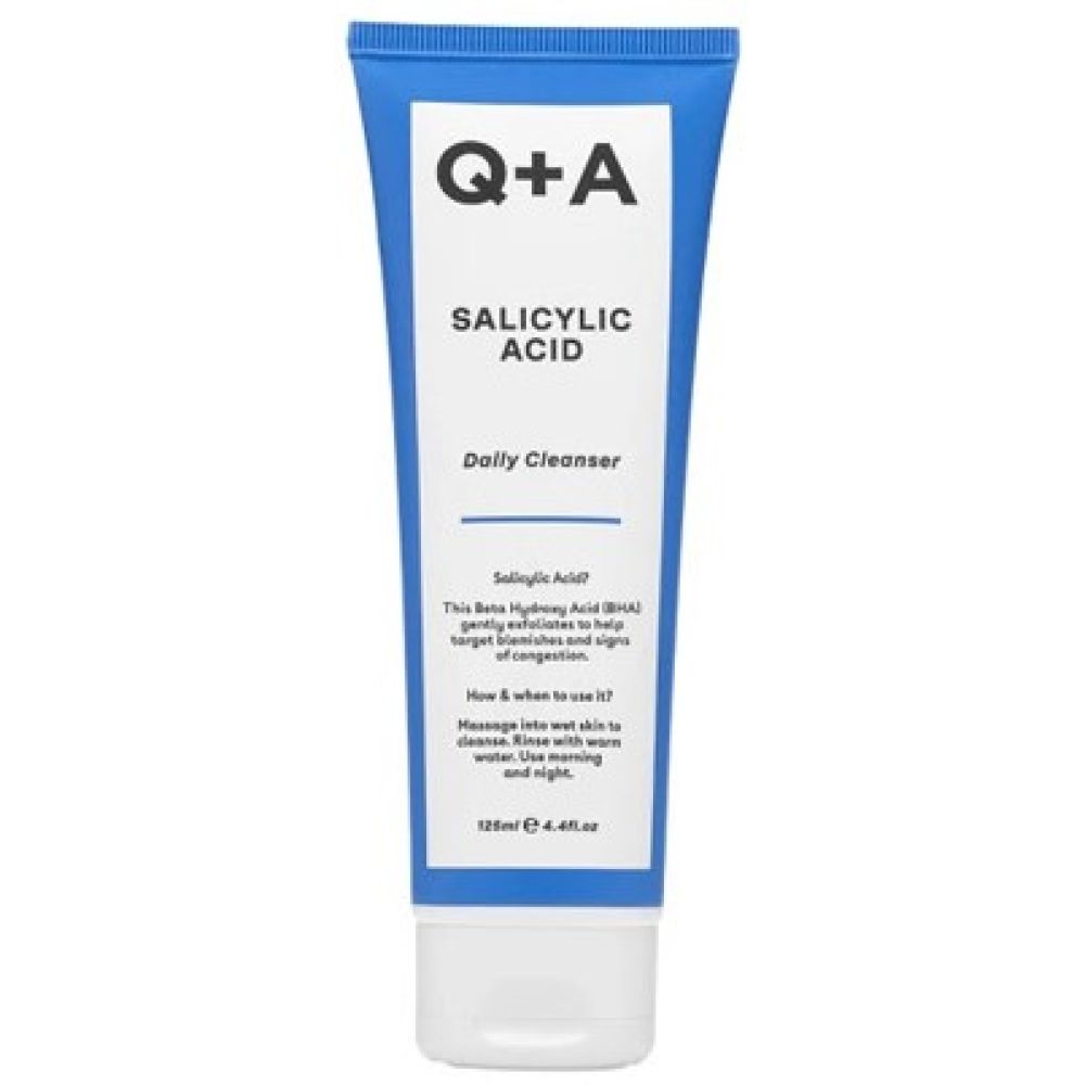 Q + A - Acide Salicylique nettoyant quotidien - 125ml