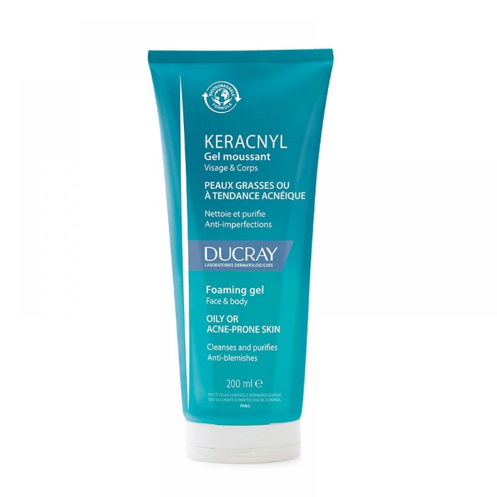 Ducray - Keracnyl gel moussant