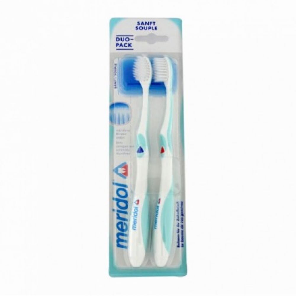 Meridol - Brosse à dents protection gencives - Brosse souple