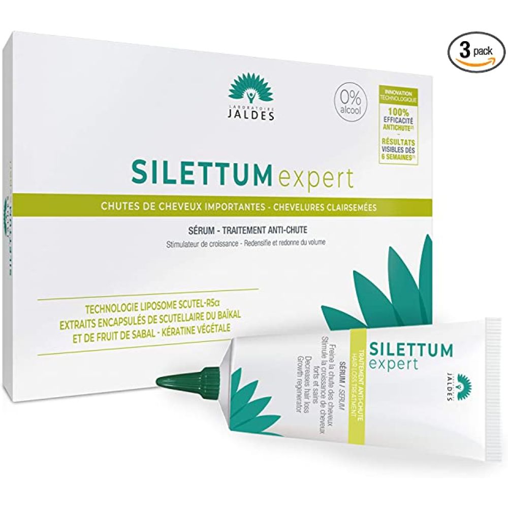 Silettum - Expert chute de cheveux importantes sérum traitement - 3 x 40 ml