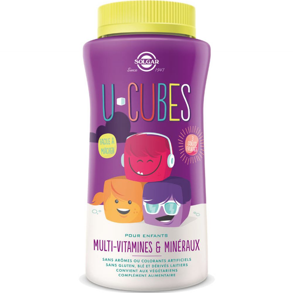 Solgar - U-Cubes Multi-Vitamines & Minéraux - 60 gommes