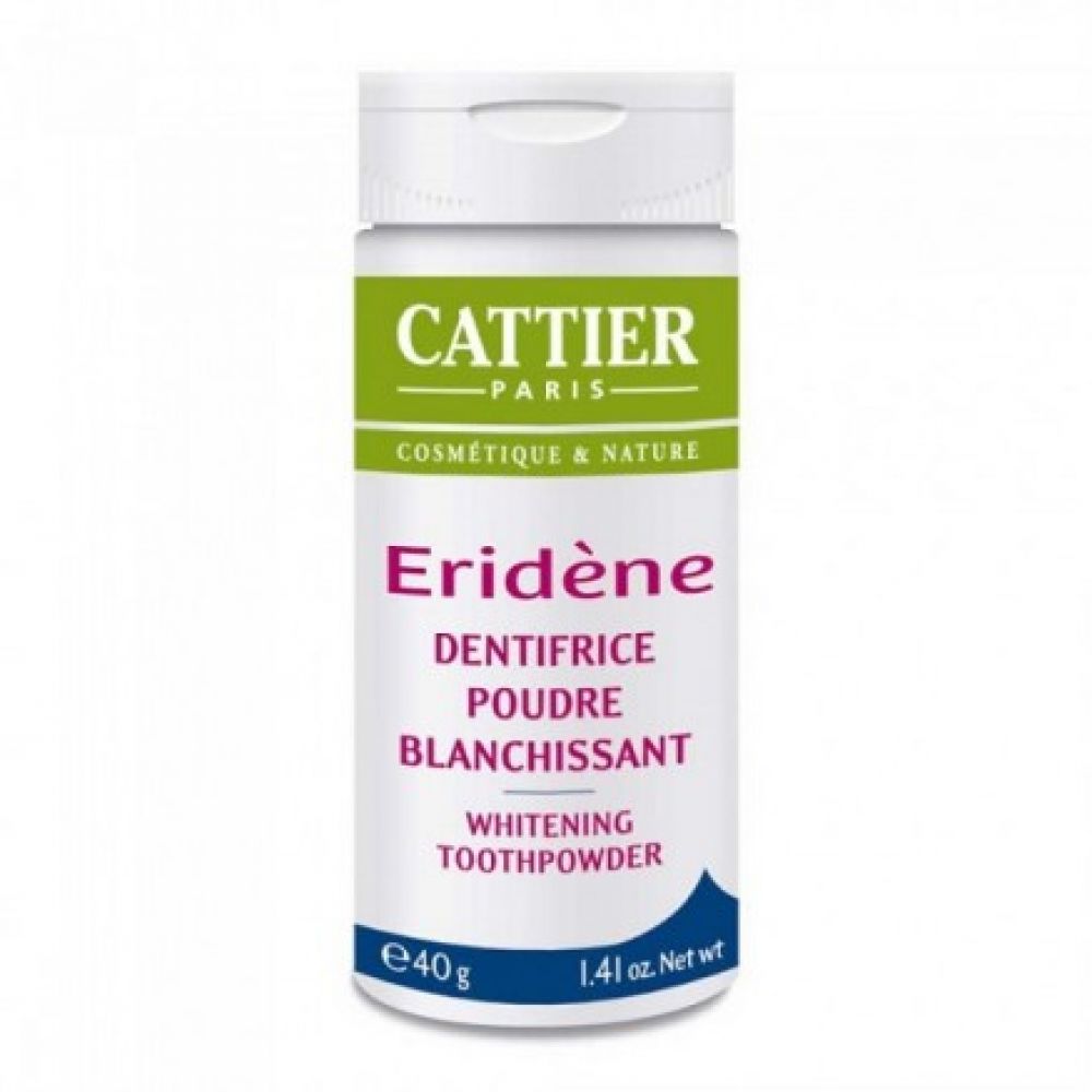 Cattier - Eridène Dentifrice poudre blanchissante - 40g