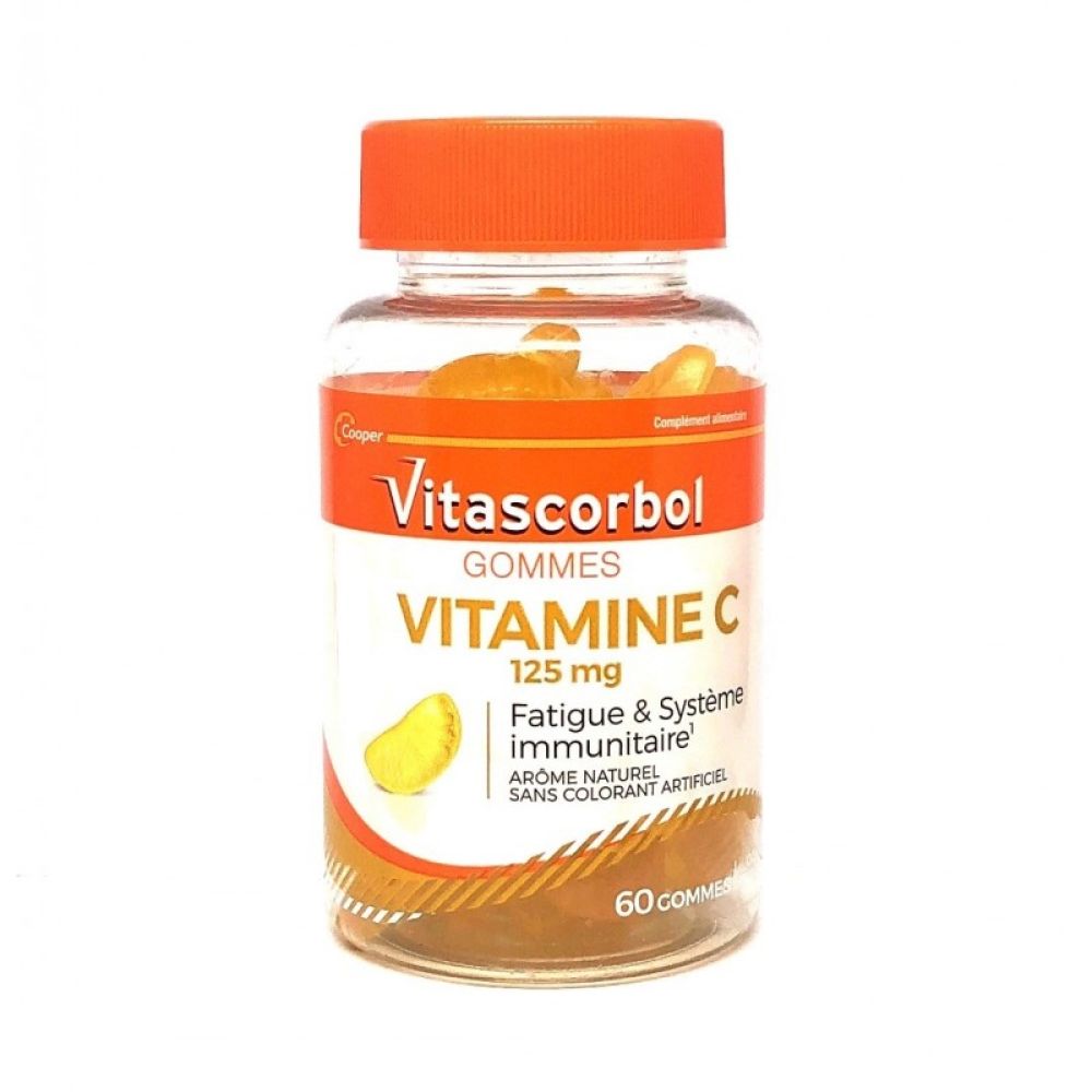 Cooper - Vitascorbol Vitamine C 125 mg - 60 gommes