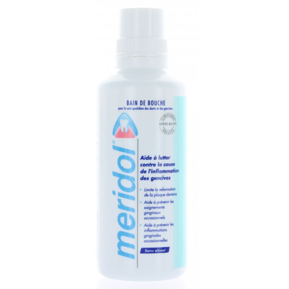 Meridol - Bain de bouche sans alcool - 400 ml