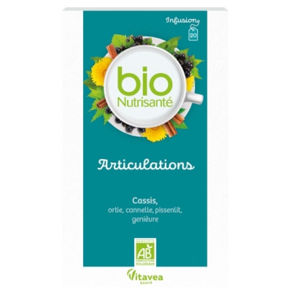 Nutrisanté - Infusion bio articulations - 20 sachets