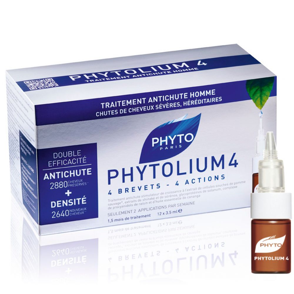 Phyto - Phytolium 4 traitement antichute homme - 12 x 3.5 ml