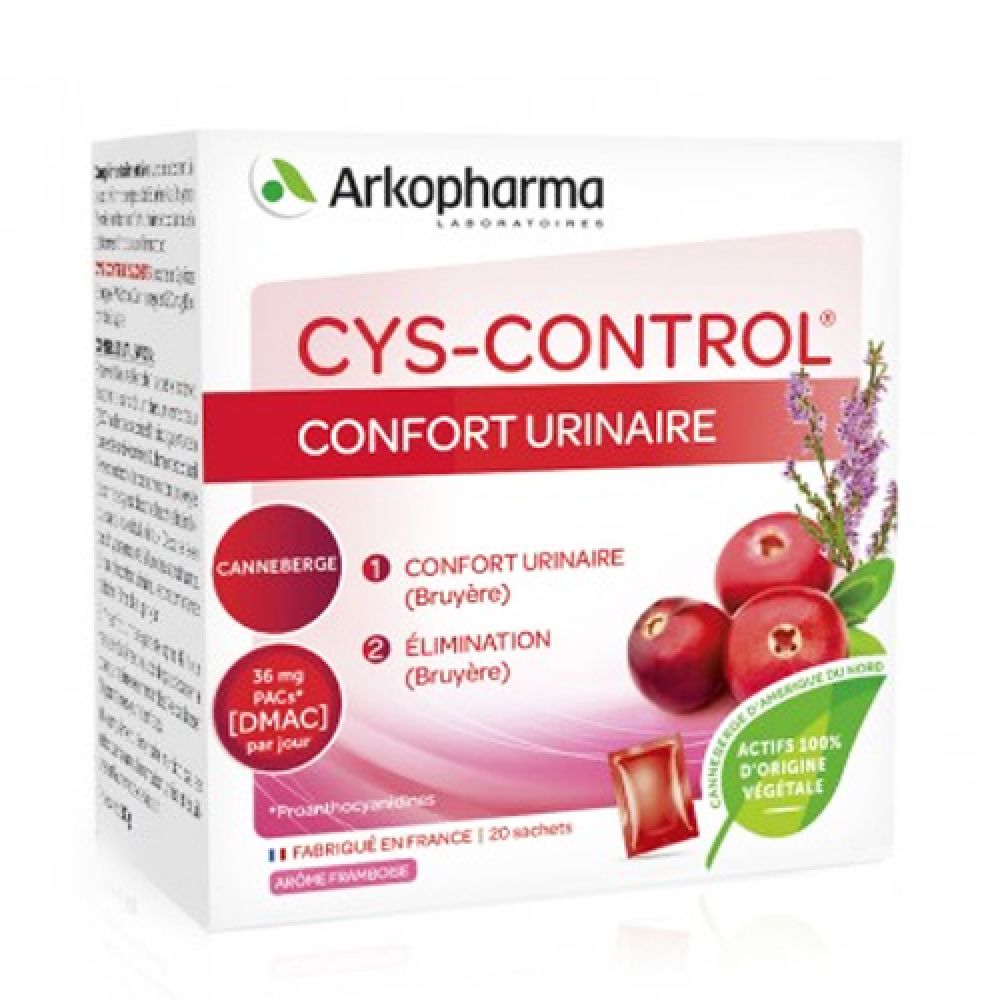 Arkopharma - Cys-control confort urinaire - 14 sachets