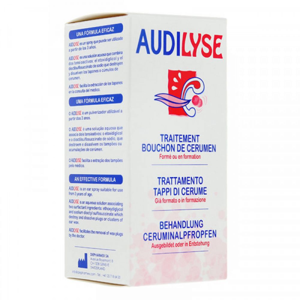 Audilyse - Traitement du bouchon de cérumen - 20ml