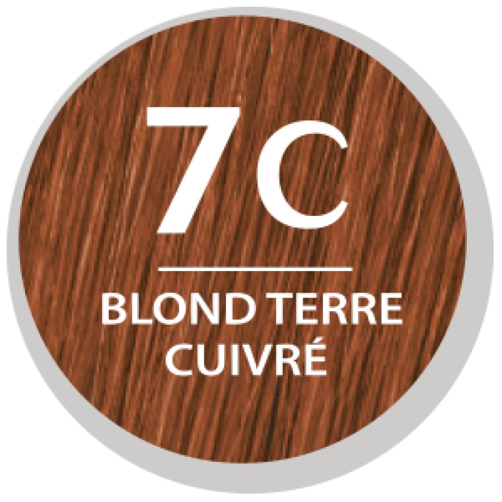 Color & Soin - Coloration Permanente - 7C Blond terre cuivré