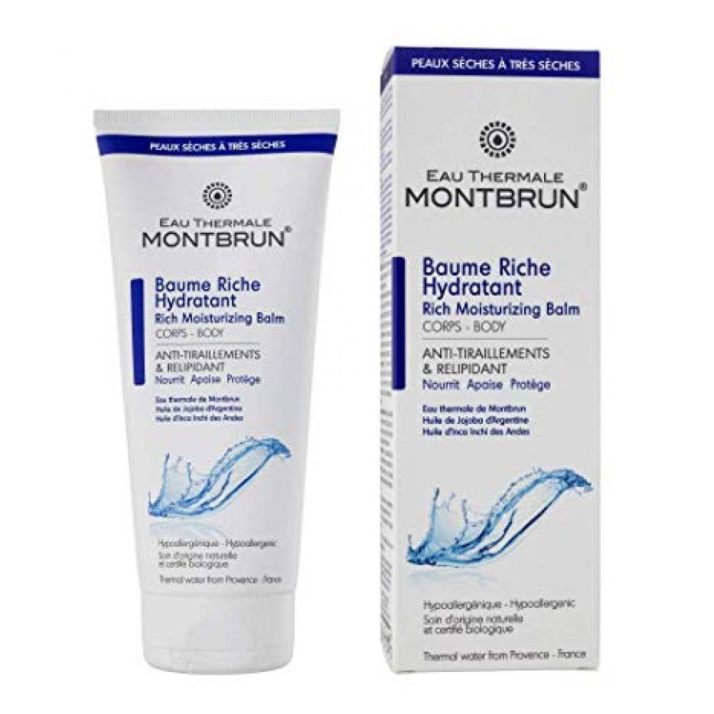 Eau Thermale Montbrun - Baume riche hydratant - 200 ml