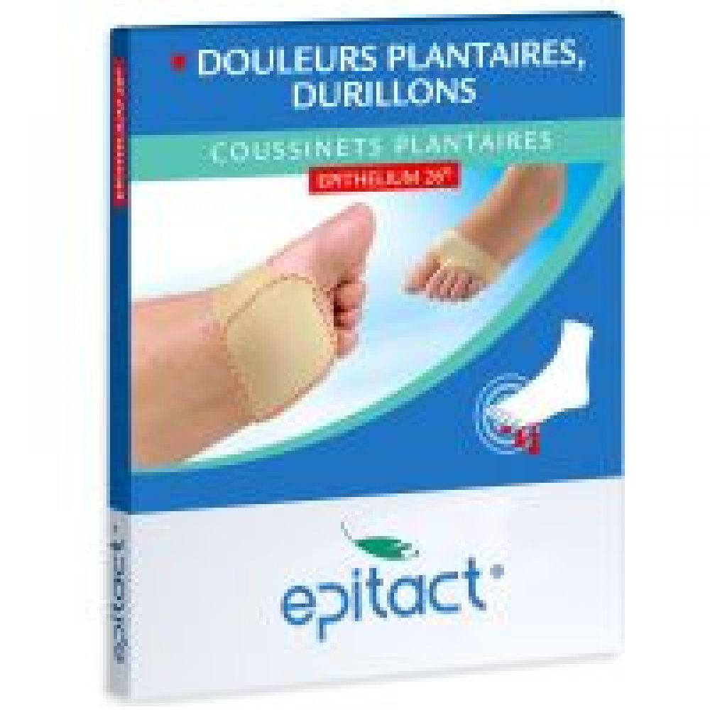 Epitact - Coussinets plantaires Douleurs plantaires durillons - 1 paire