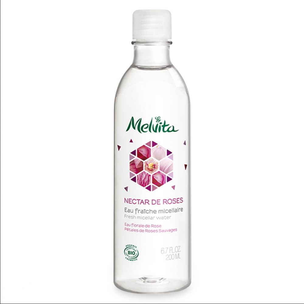 Melvita - Nectar de roses eau fraîche micellaire visage et yeux - 200ml