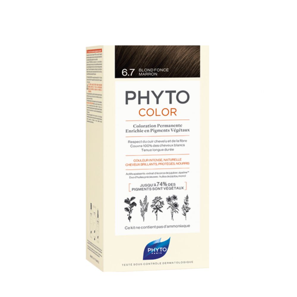 Phytocolor - Coloration permanente 6.7 Blond foncé marron