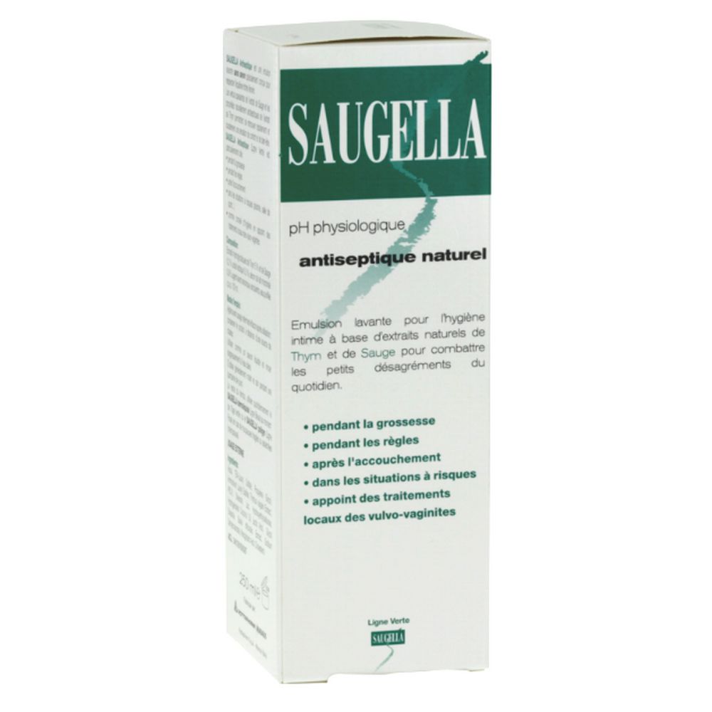 Saugella - Antiseptique naturel pH physiologique - 250ml