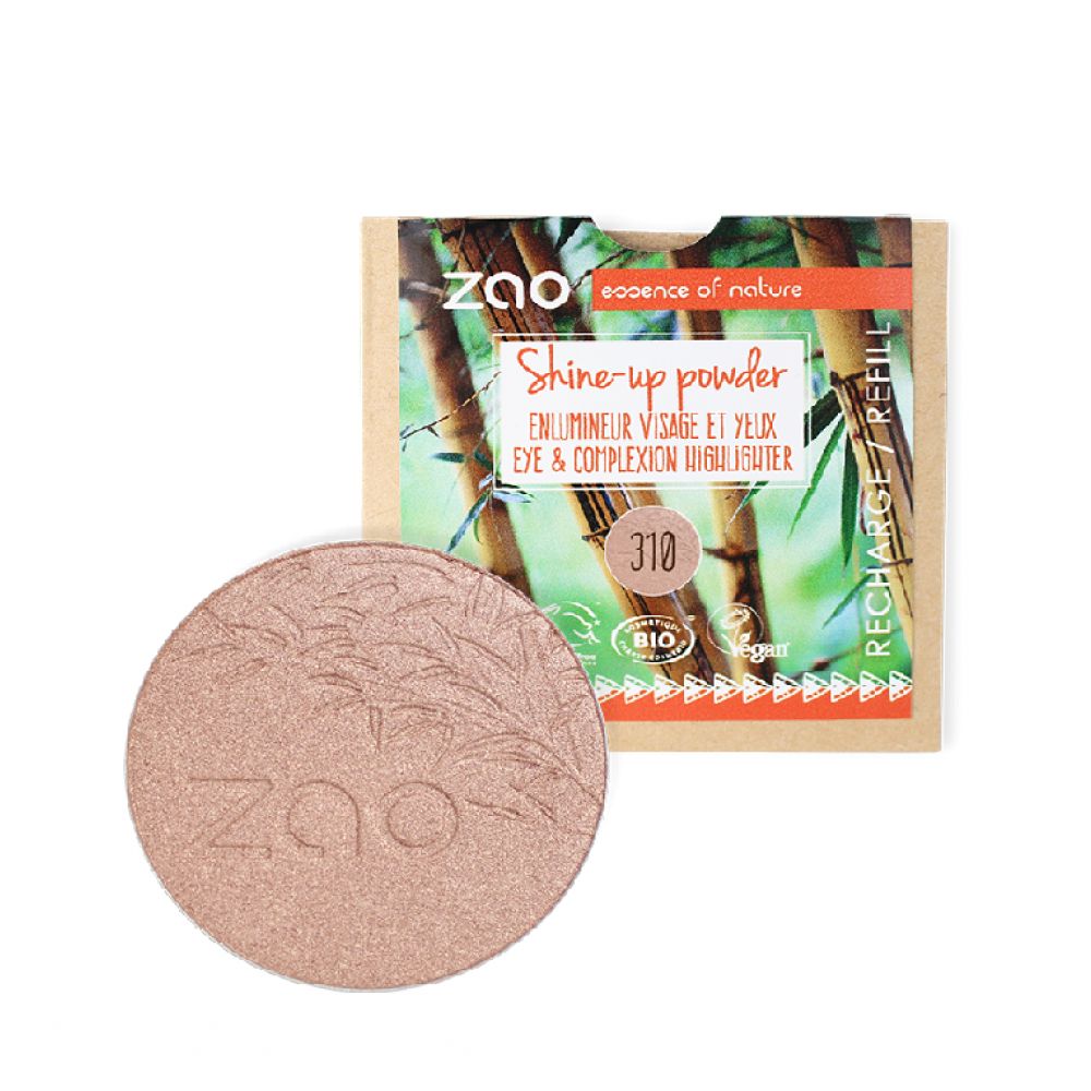 Zao - Recharge Shine-up powder enlumineur - N°310