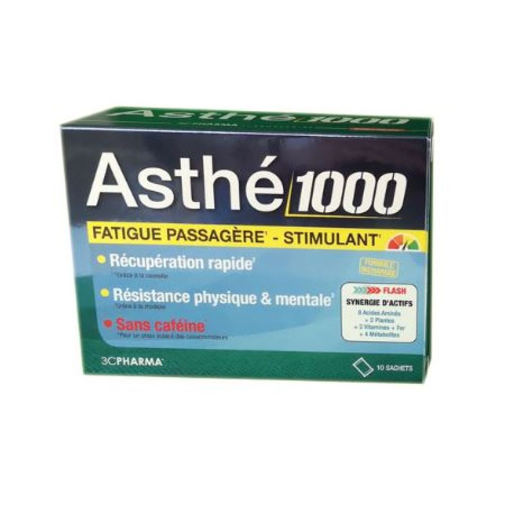 Asthé1000 - Fatigue passagère - 10 sachets
