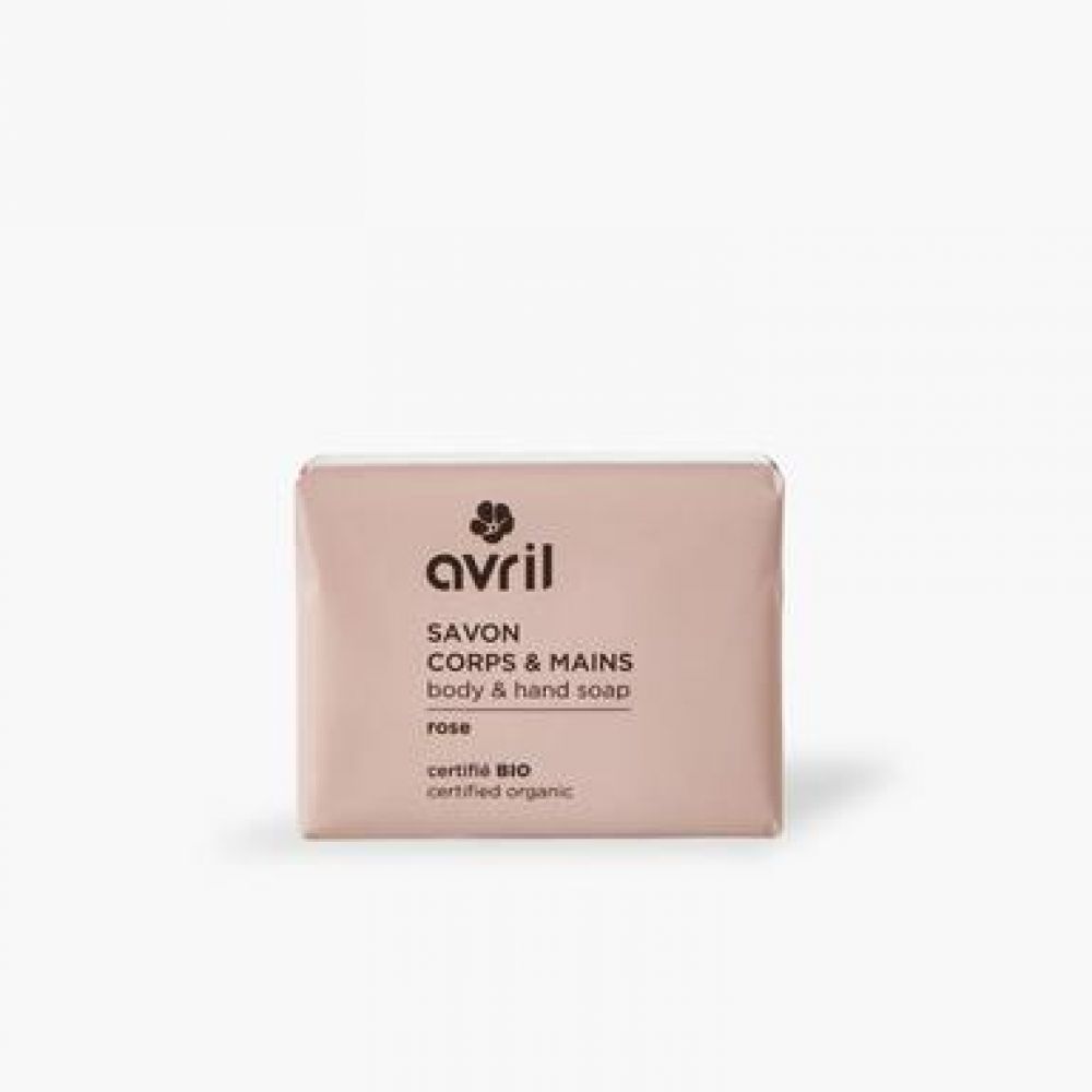 Avril - Savon corps et mains rose - 100 g