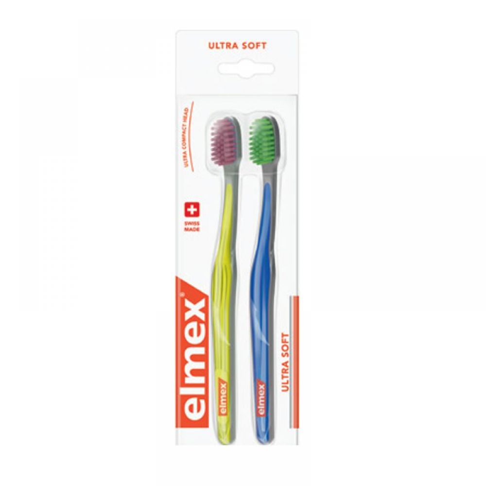 Elmex - Brosse à dents Swiss Made ultra soft