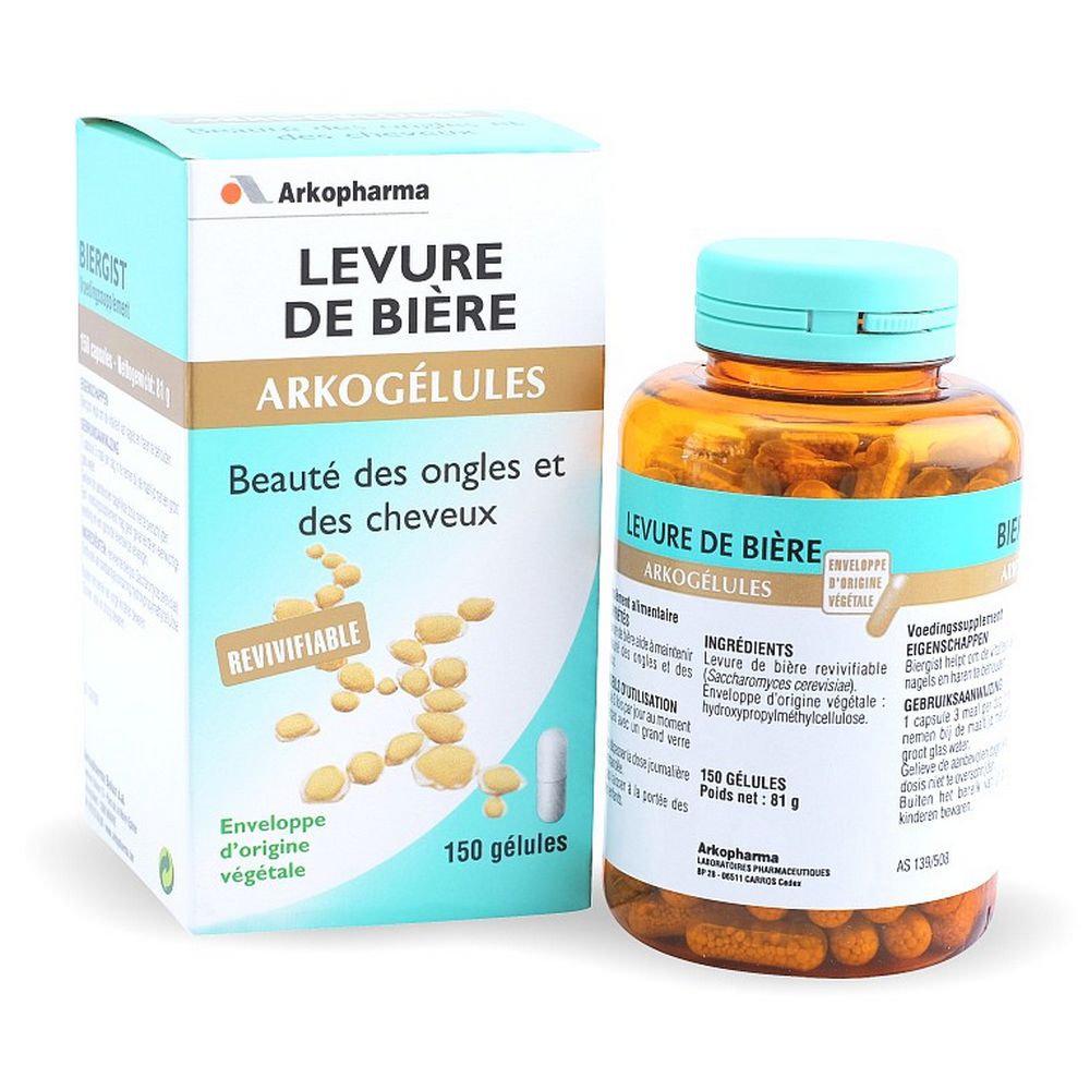 Arkopharma - Levure de bière Beauté des ongles et des cheveux