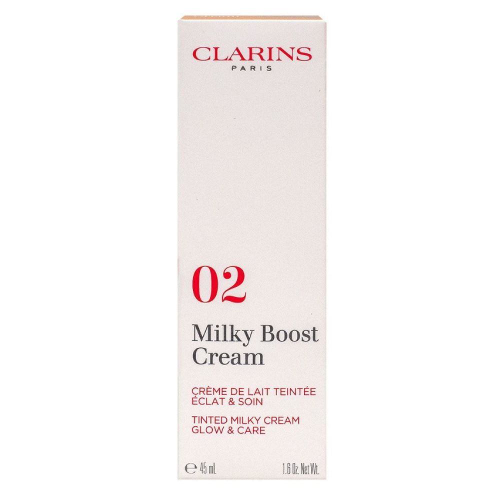 Clarins - Milky Boost 02 crème de lait teintée - 45ml