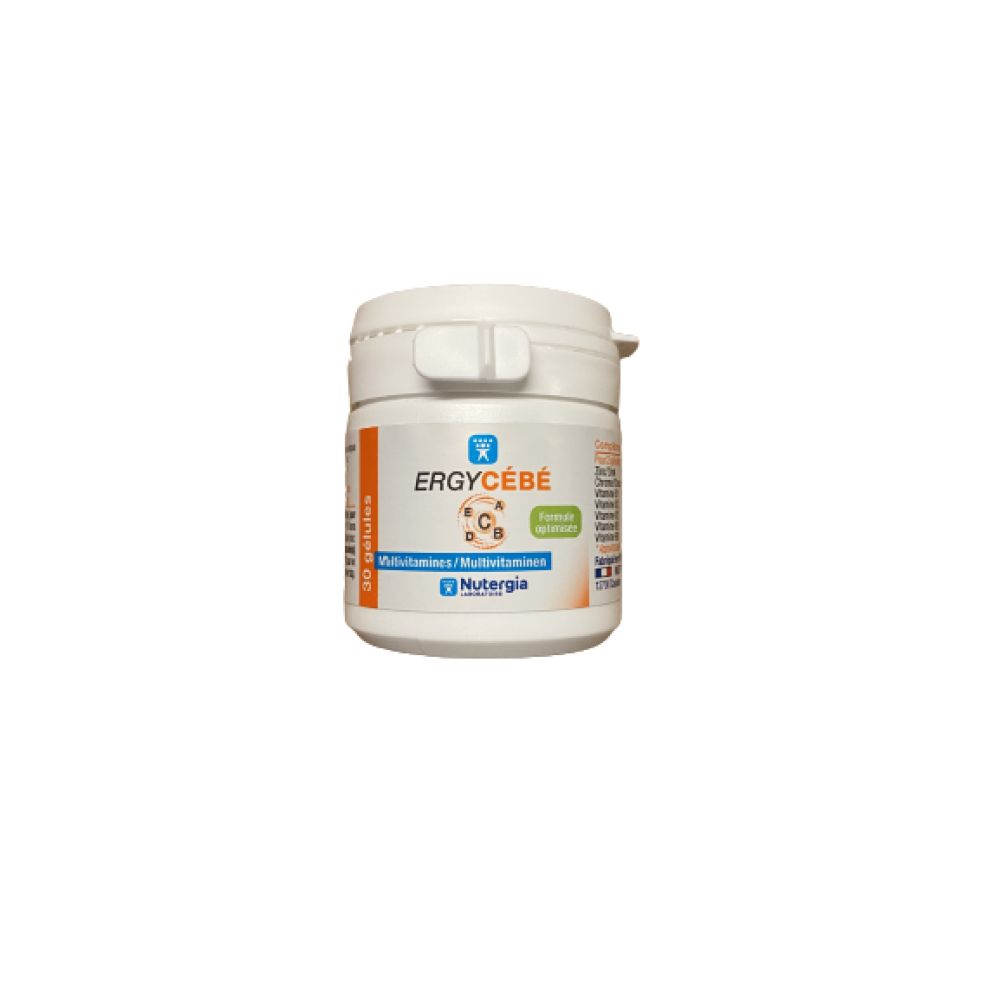 Ergycébé - Multivitamines - 30 gélules