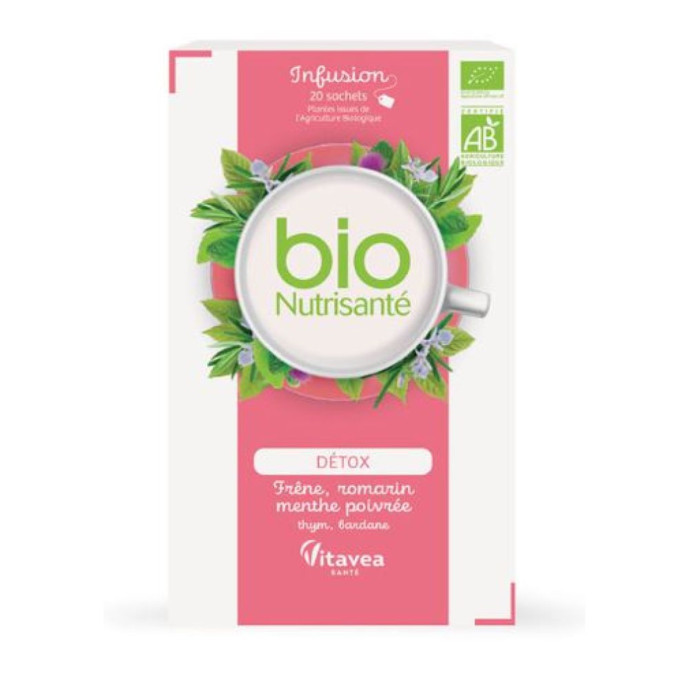 Nutrisanté - infusion détox - 20 sachets