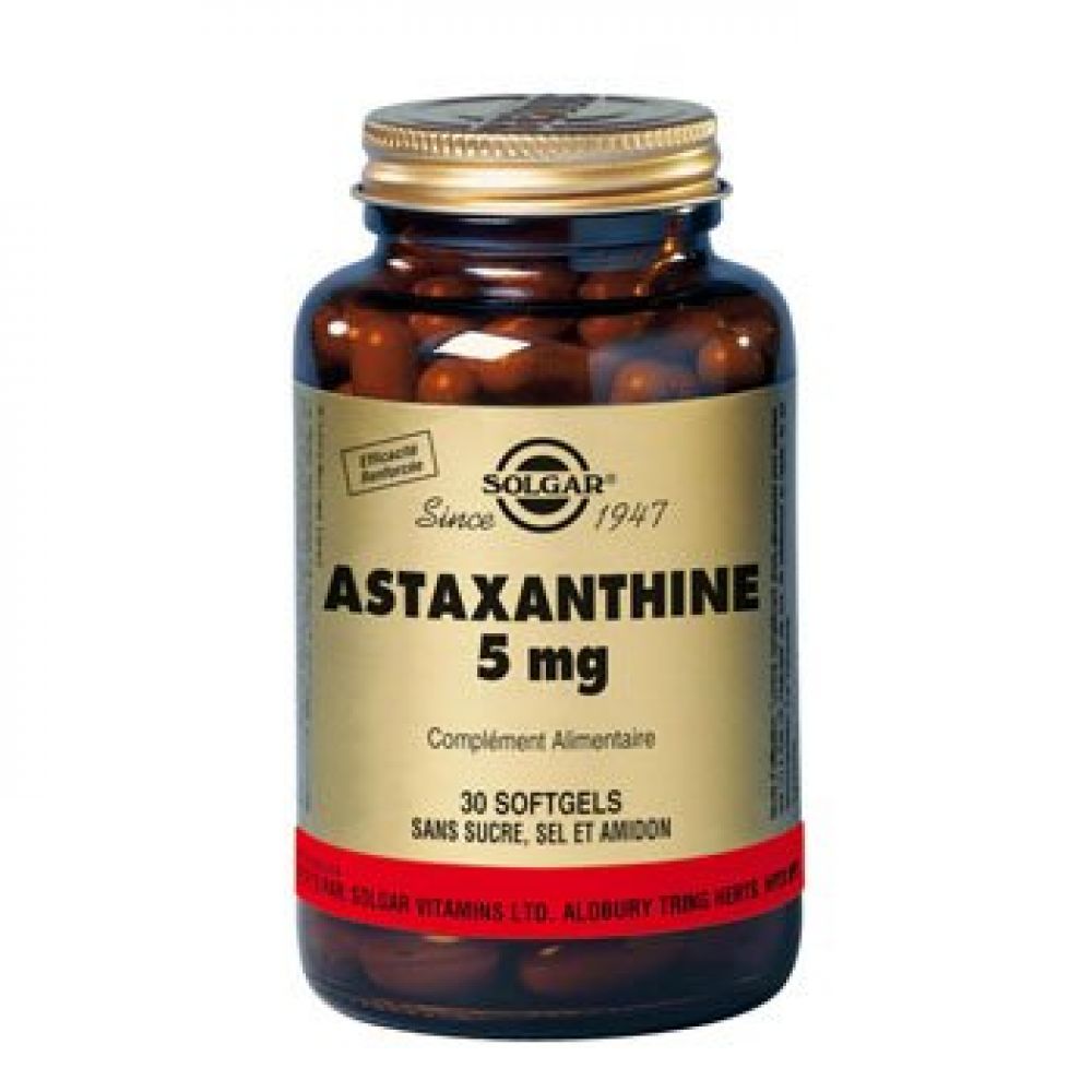 Solgar - Astaxanthine 5mg - 30 softgels