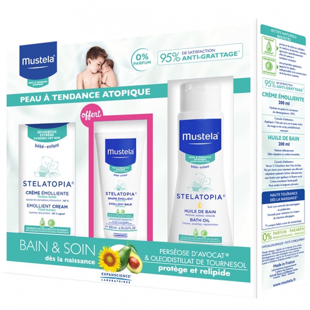 Mustela - Coffret peau à tendance atopique