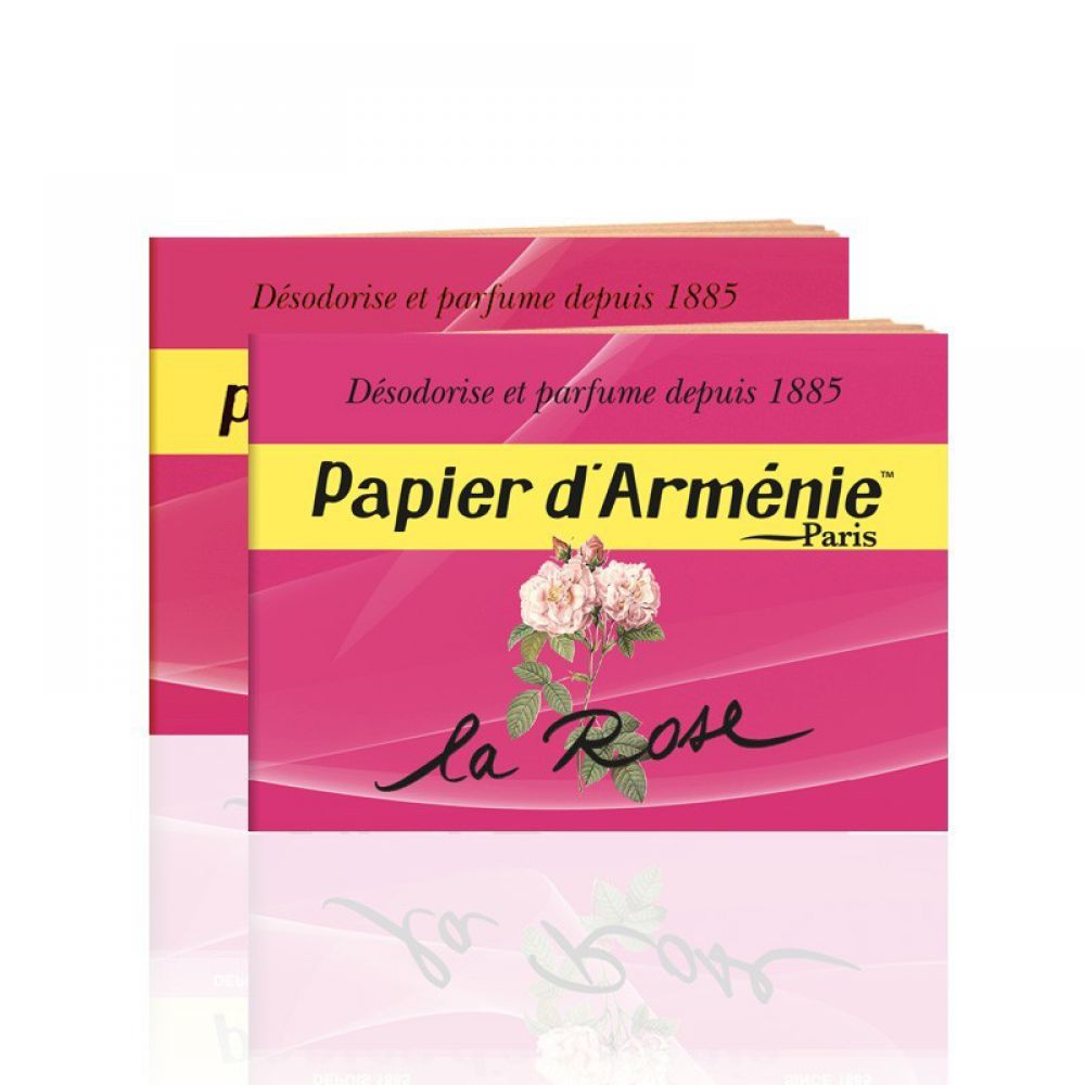 Papier d'Arménie La Rose - 36 feuilles