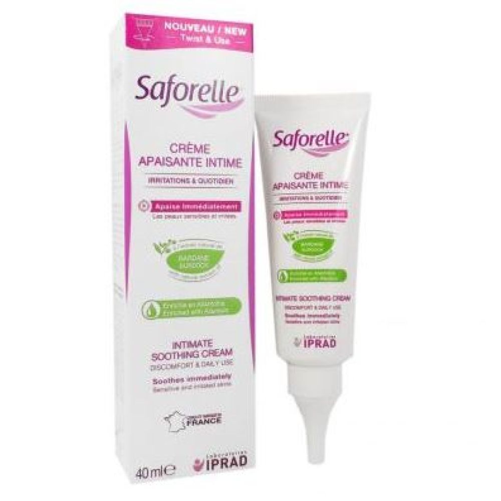 Saforelle - Crème apaisante intime - 40 mL