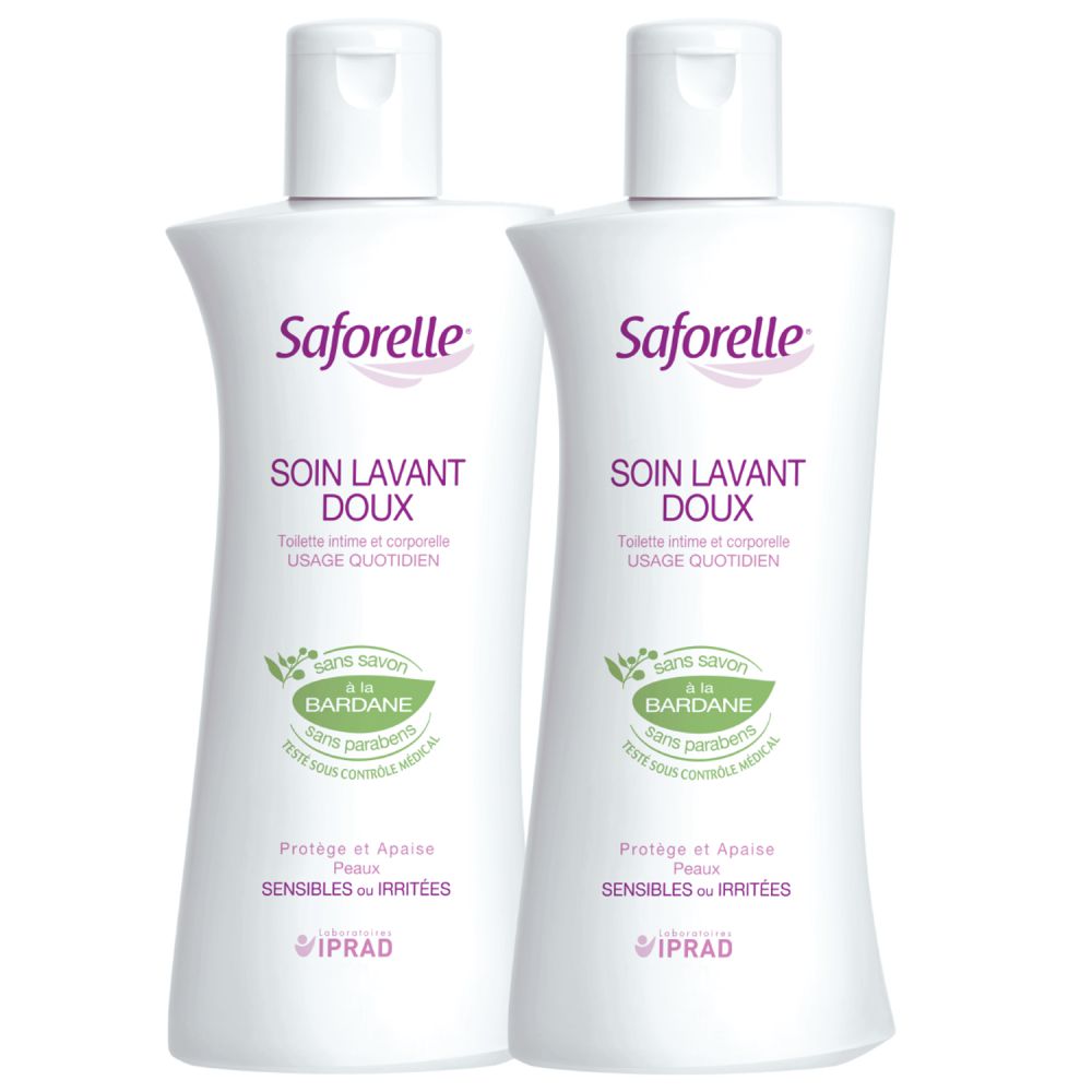 Saforelle - Soin lavant doux toilette intime et corporelle