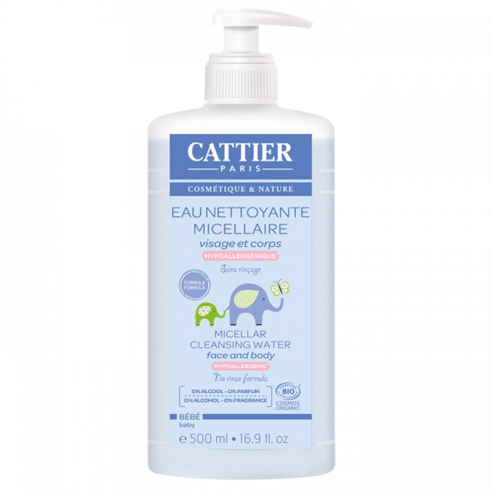 Cattier - Eau nettoyante micellaire - 500ml
