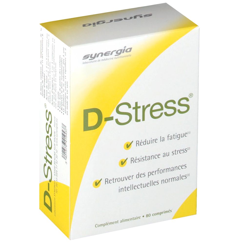 D Stress anti fatigue, 80 comprimés